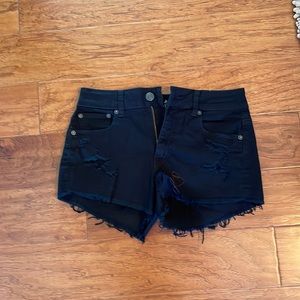 American outfitters Black stretch shorts size 4